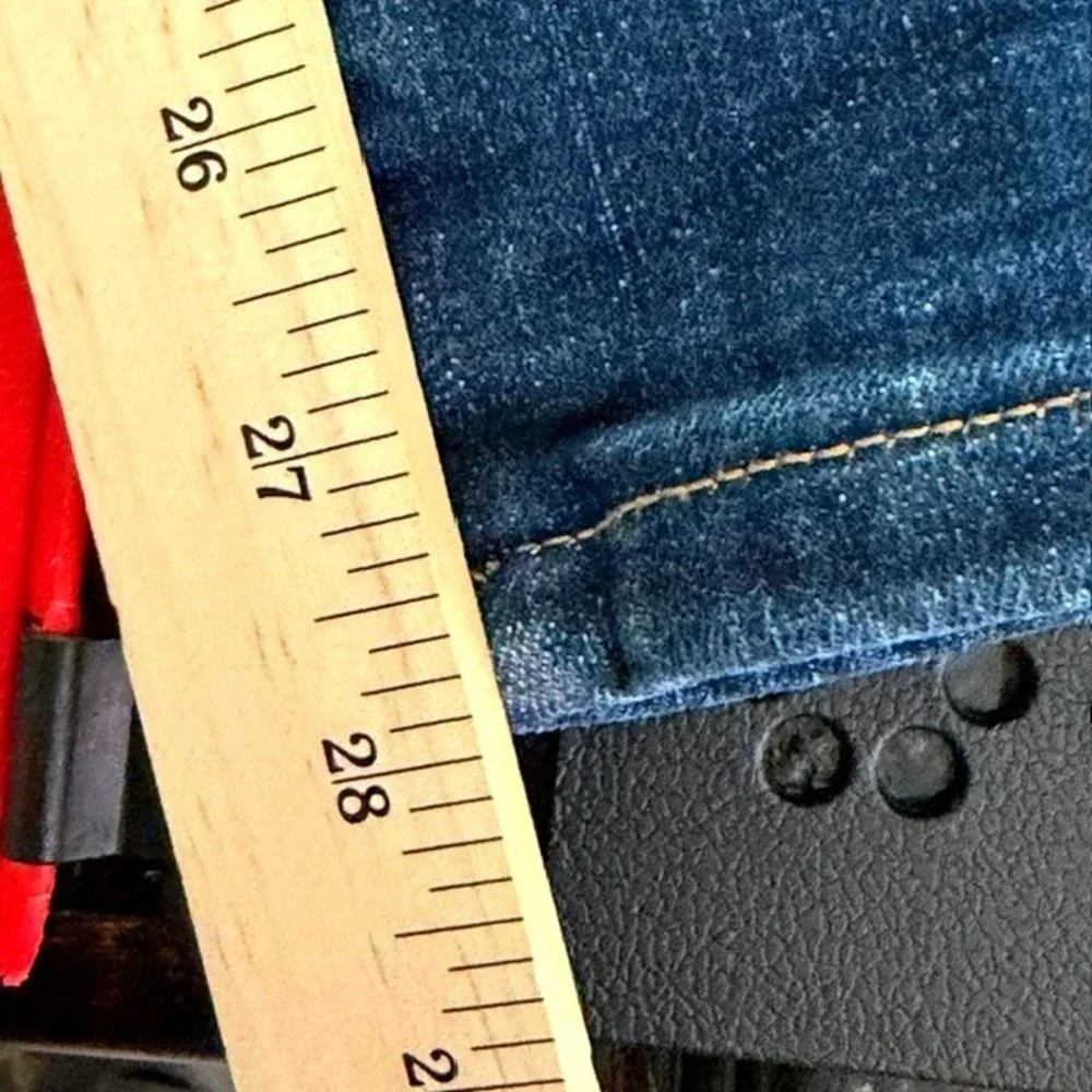 Lucky Brand 223 Straight Leg Dark Wash Blue Denim Jeans‎ Mens 34x28 Actual